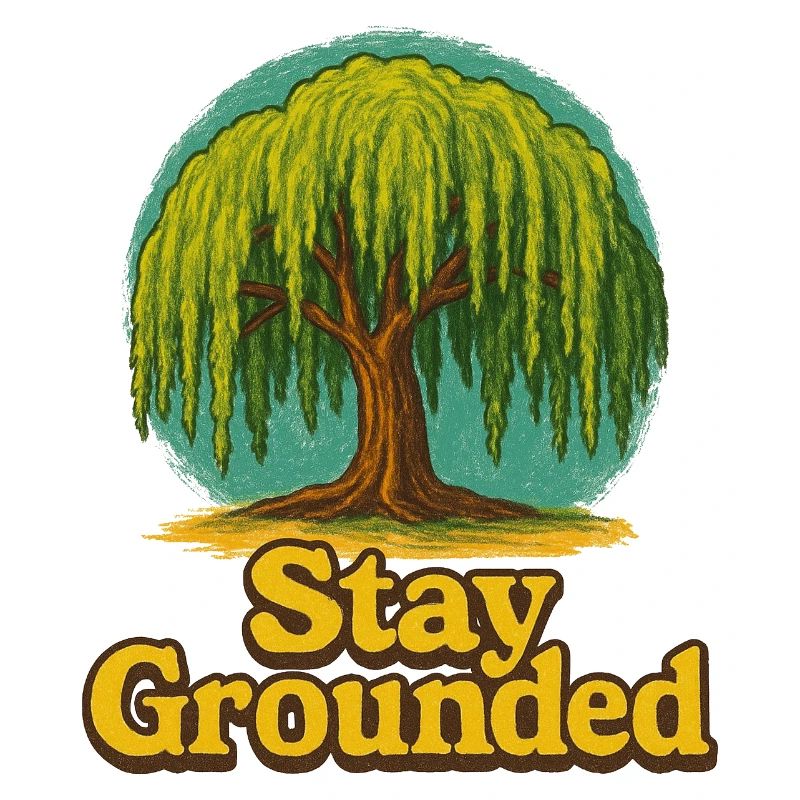 Stay Grounded Willow Tree