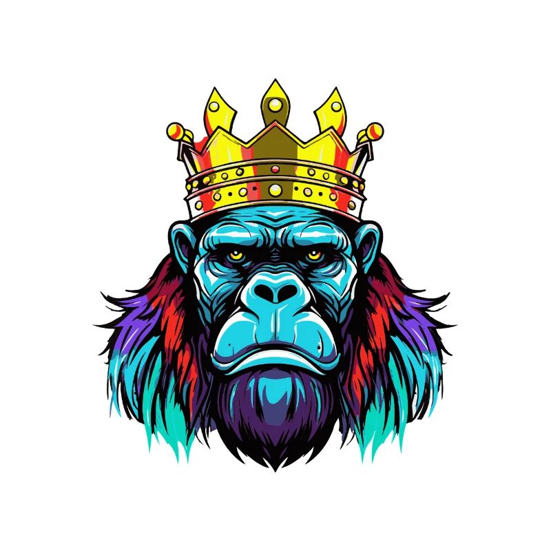 Gorilla Neon Krone