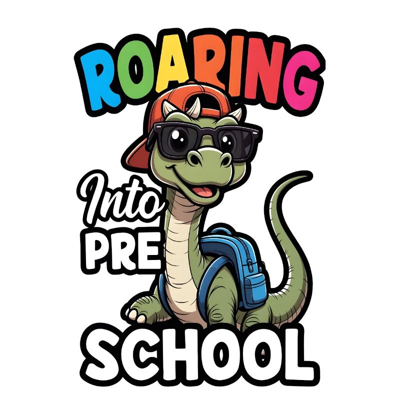 Roaring into Preschool Dinosaur Back to School