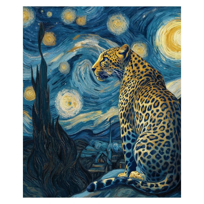 Leopard Van Gogh