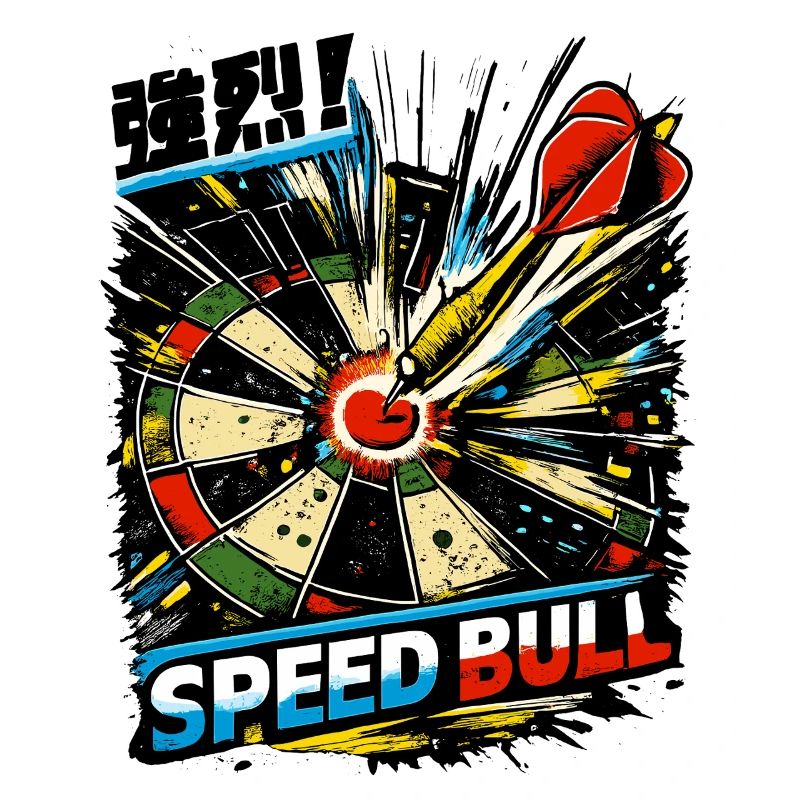 Fléchette Speed Bull – Touches dans le centre de la cible