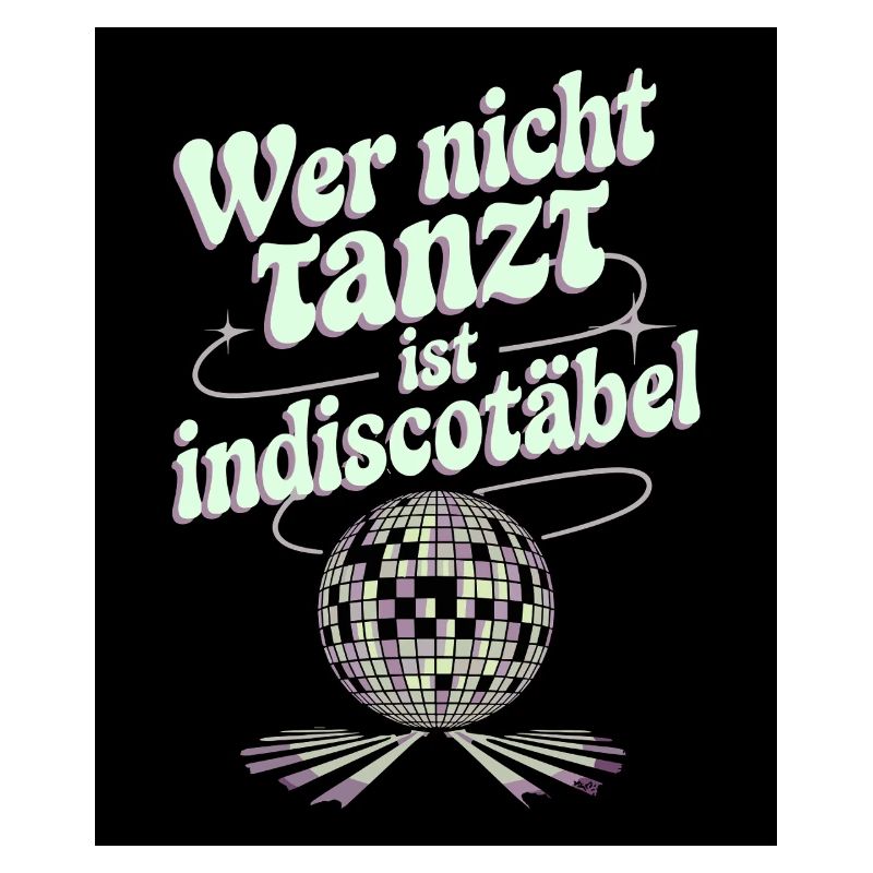 Si tu ne danses pas, tu es une table drôle de disco