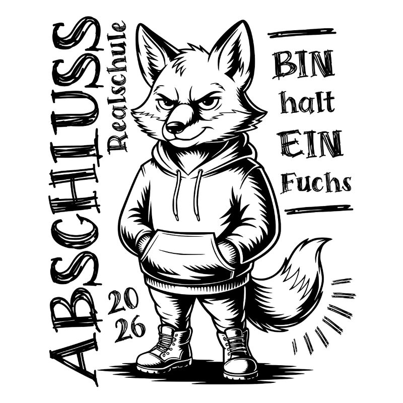 Realschule Abschluss 2026 - Bin halt ein Fuchs