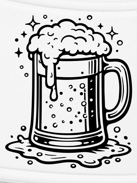 Bierglas Symbol Bier