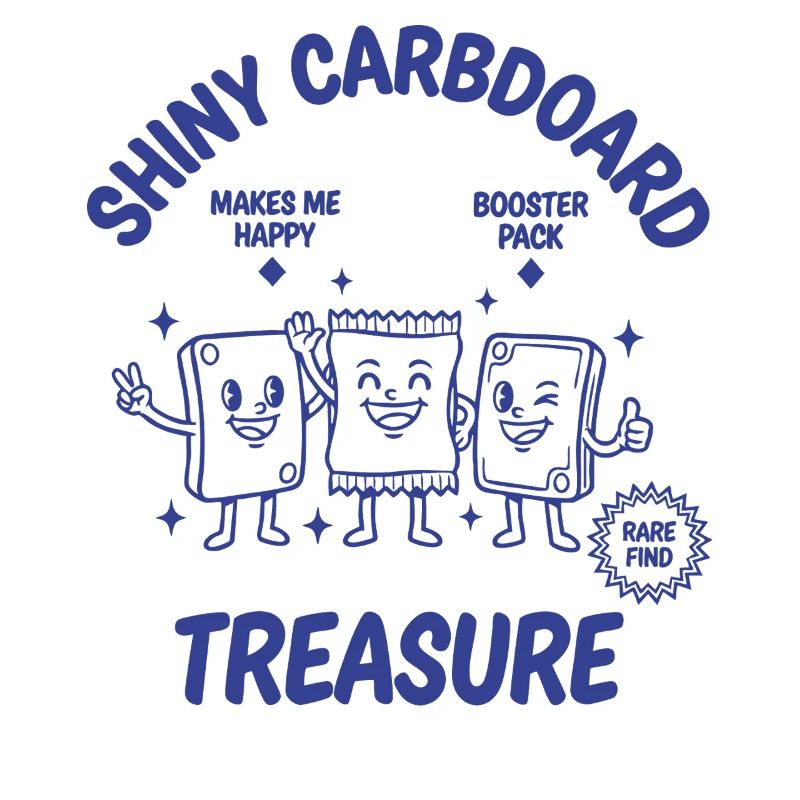 Shiny Cardboard Treasure Makes Happy Booster Pack