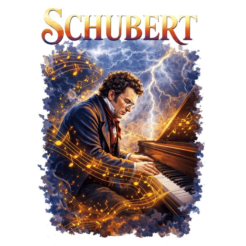 Tempête magique pour piano de Schubert