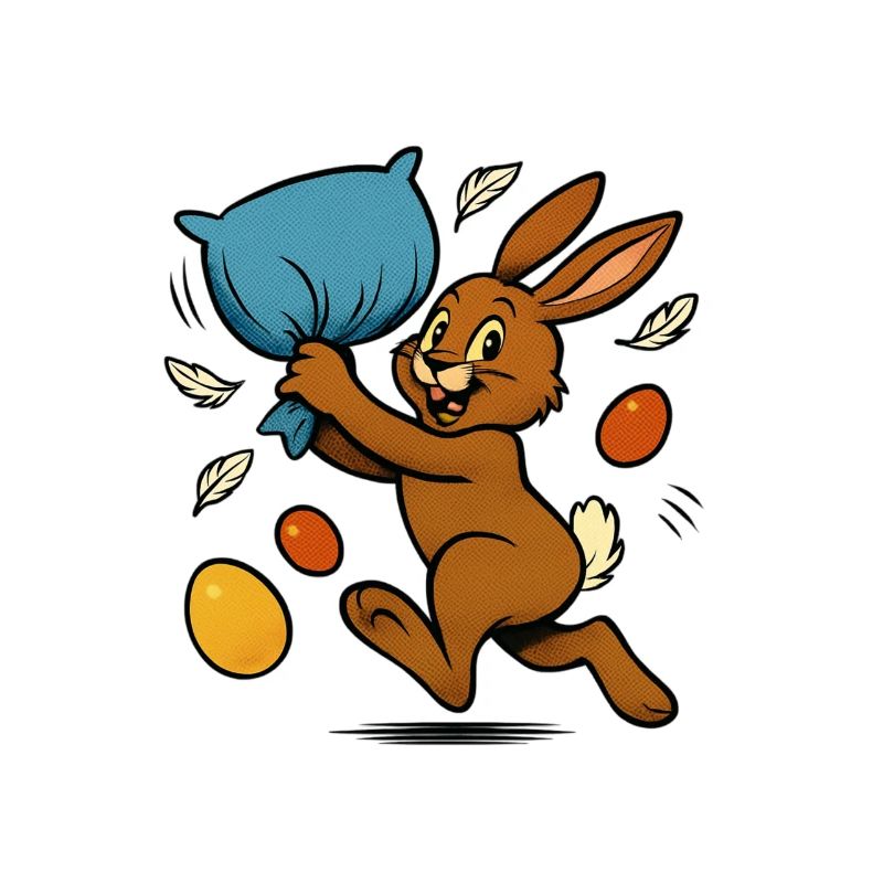 Hoppel-Hammer: Pillow Fight Easter!