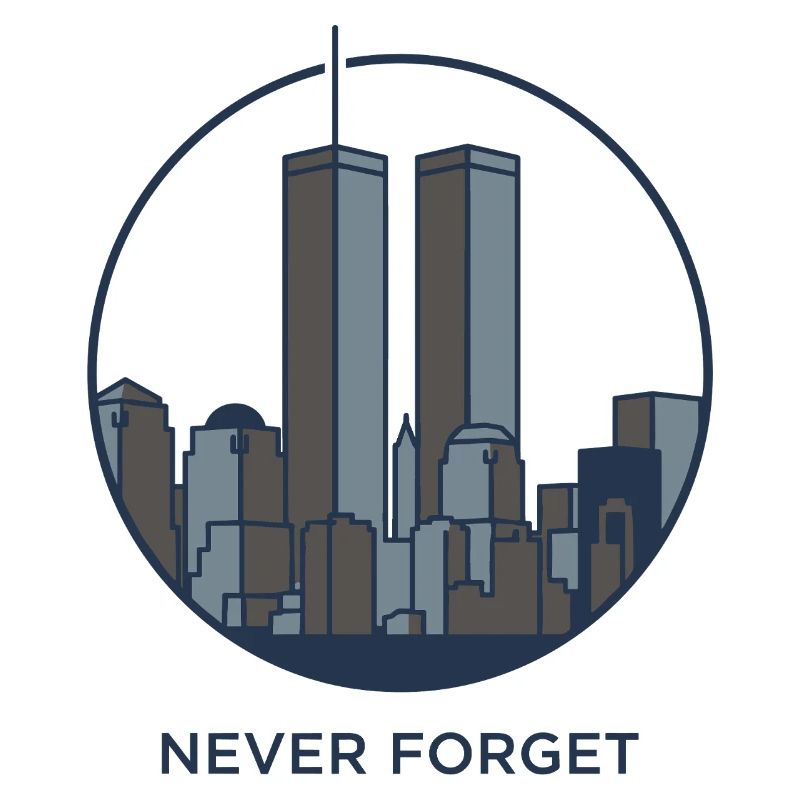 Never Forget Skyline Reminder