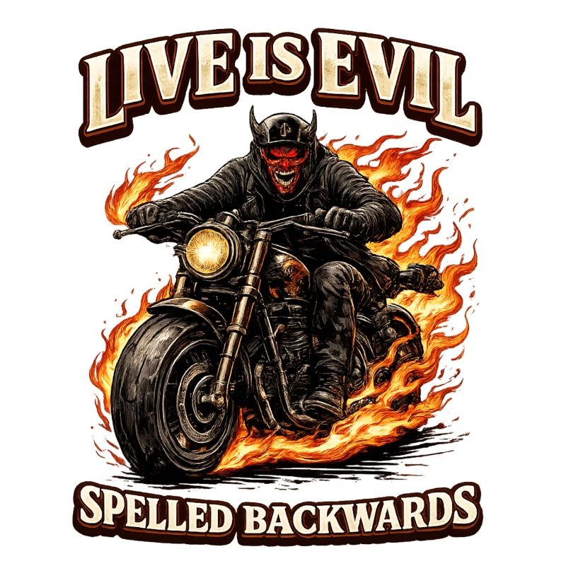 Live Is Evil Spelled Backwards