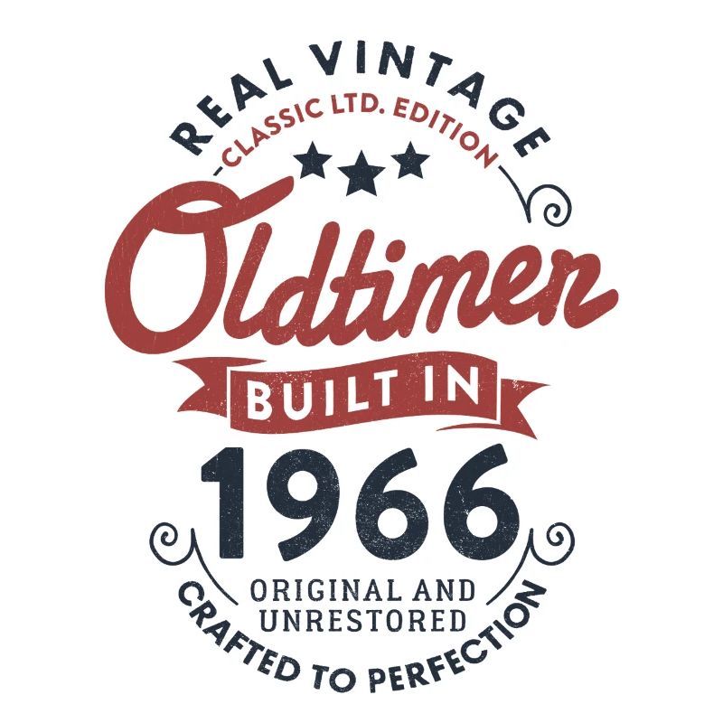Vintage 1966 Oldtimer 60. Geburtstag
