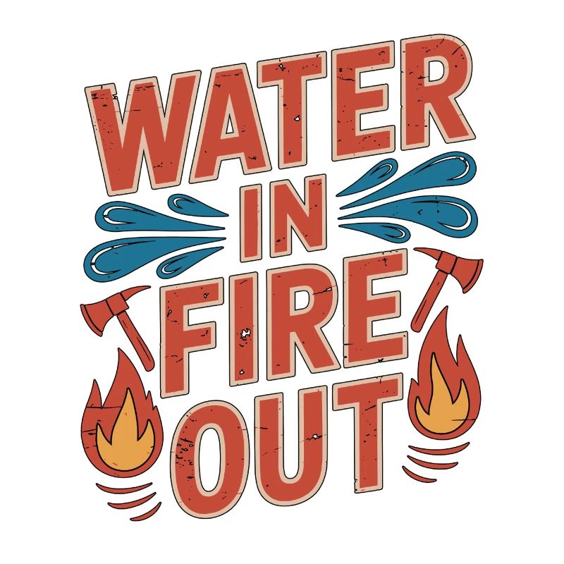 Fire Engineer Water In Fire Out Pump Operator