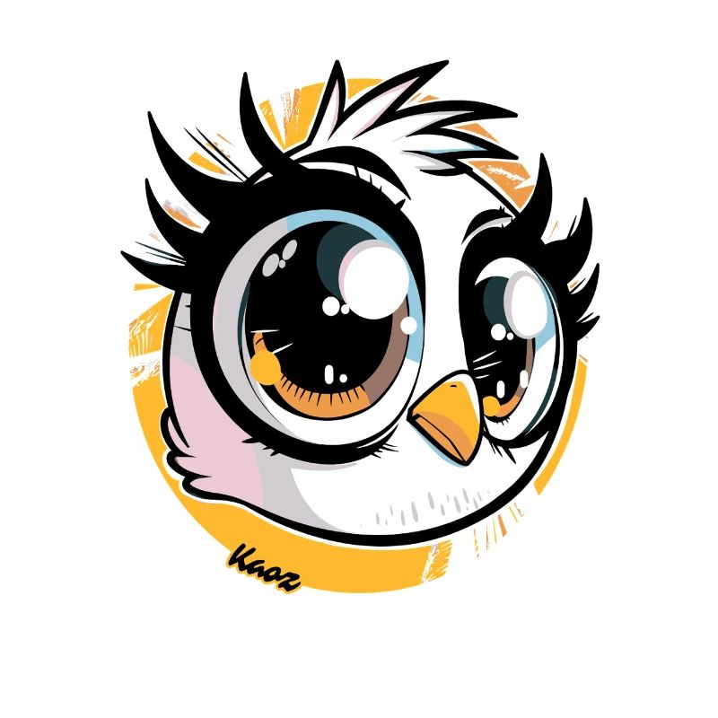 Kawaii Bird Head Pop