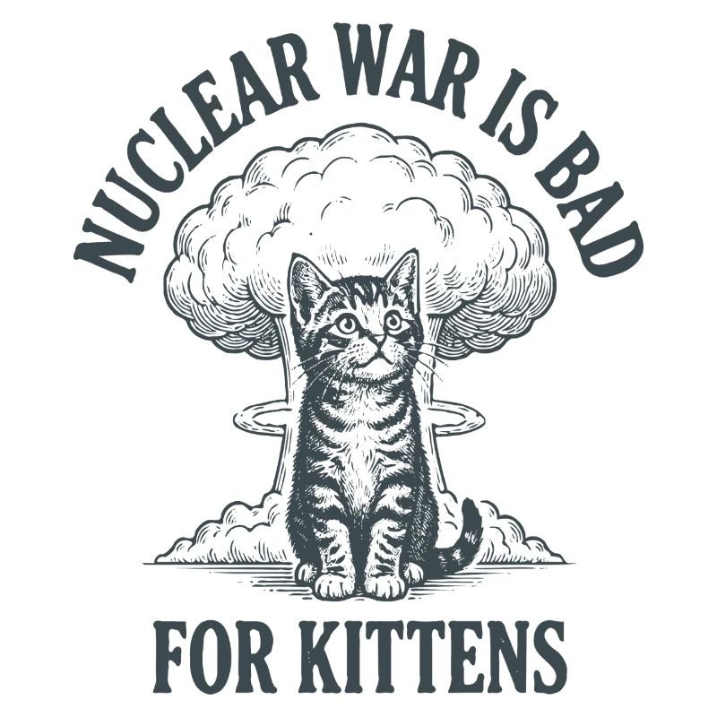 Kätzchen gegen Atomkrieg