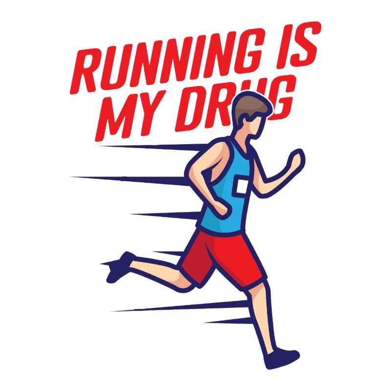 La course EST mon cadeau de marathon drogué