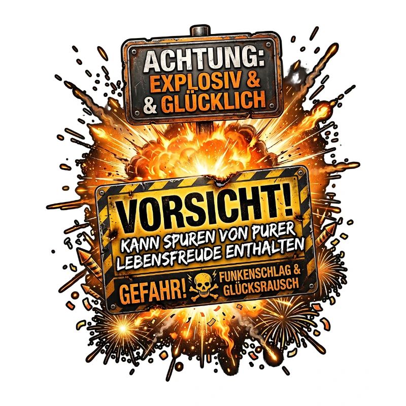 Explosiv Und Glücklich Pyro