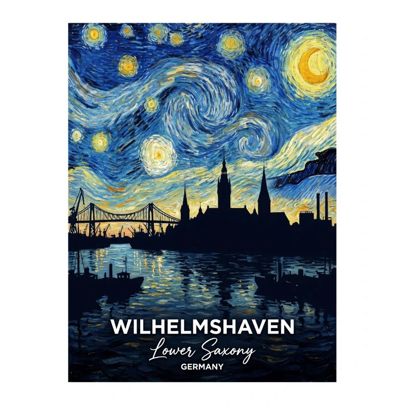 Starry Night Wilhelmshaven Germany