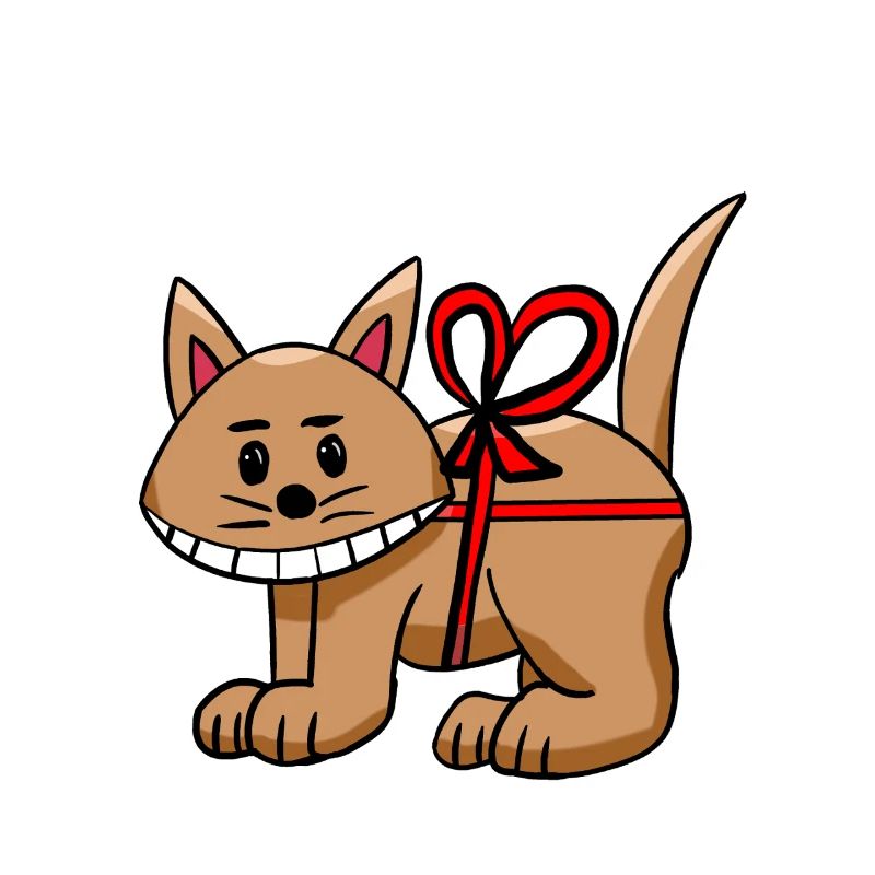 Lustige Katze Geburtstag Katze Kind