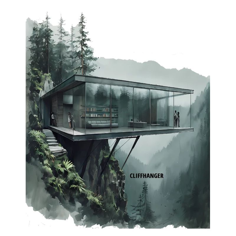 CLIFFHANGER - Modern Architecture Glass Villa