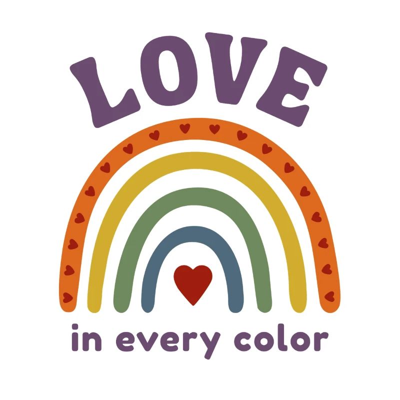 Love in every Color Pride Regenbogen