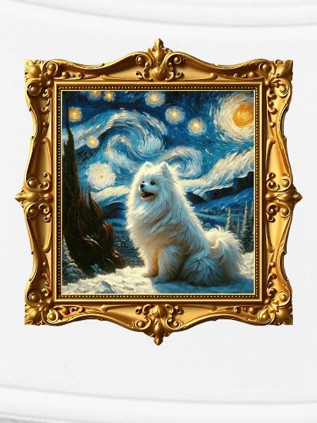 Spitz Zwergspitz Starry Night