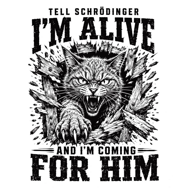 Schrödinger Cat Alive Shirt