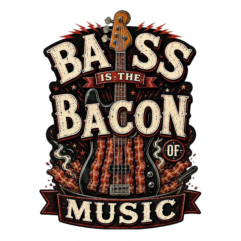 La basse, c’est le bacon de la musique
