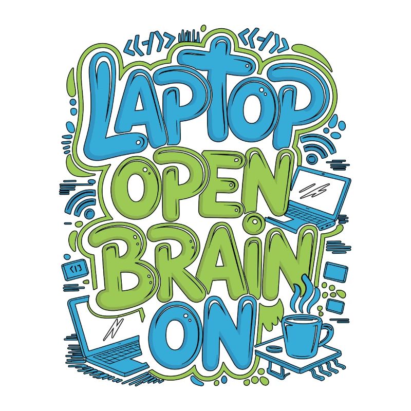 Remote Developer Laptop Open Brain On Remote Coder