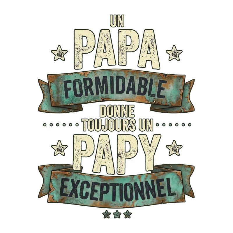Papa Formidable Papy Exceptionnel Cadeau