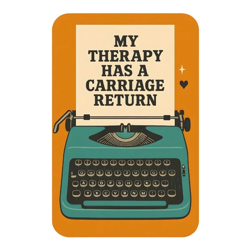 Therapy with carriage return | Writing
