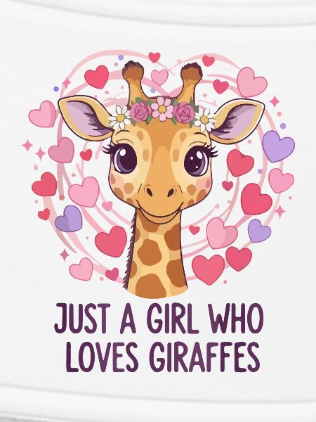 Giraffenliebe Mädchen GIRAFFE