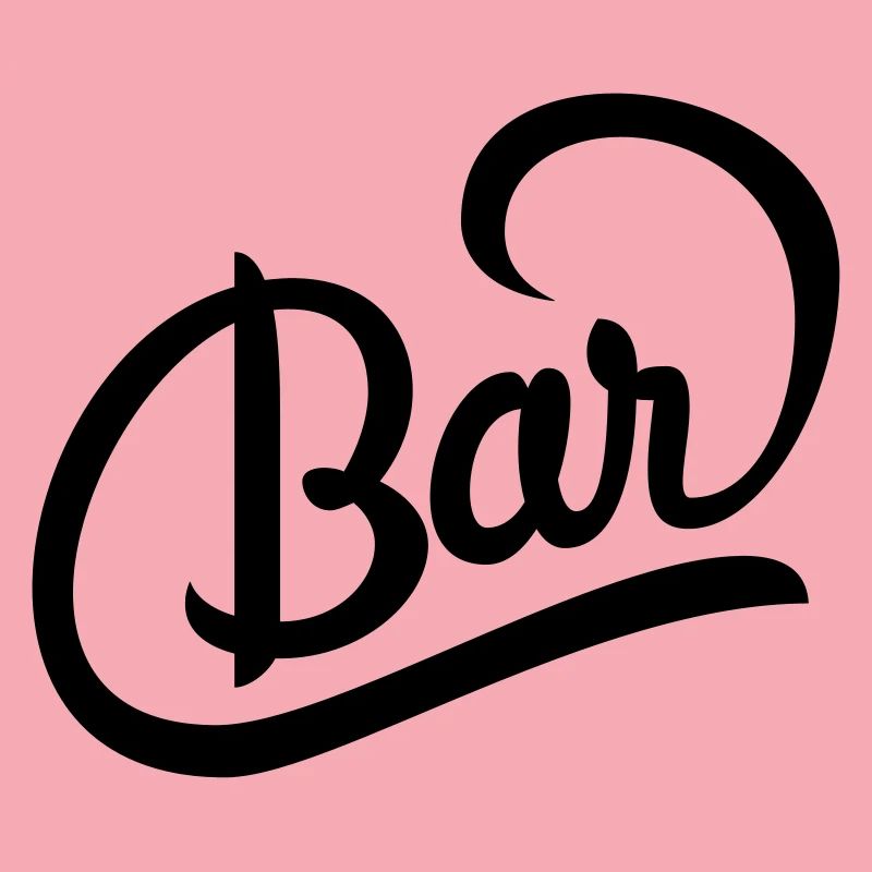 Great logo for a bar's drinks menu