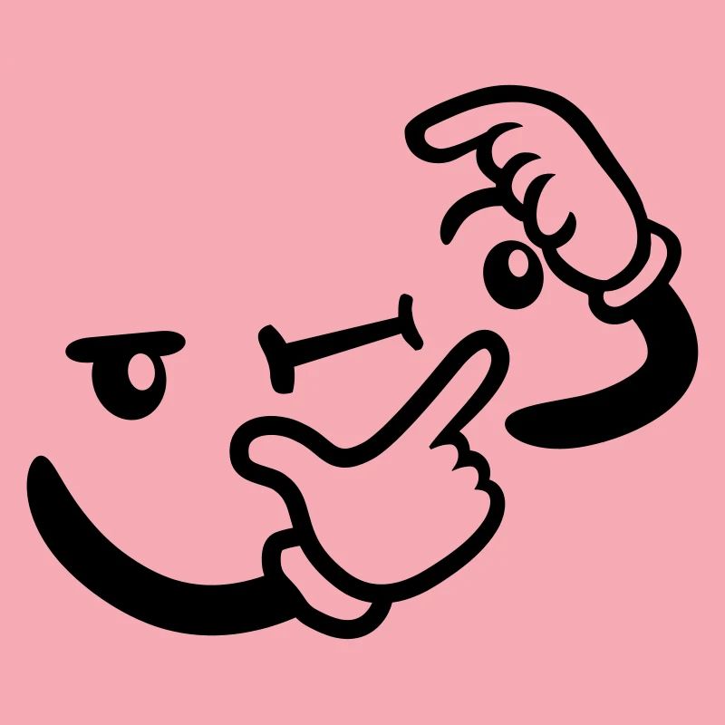 Conception de réflexion visage