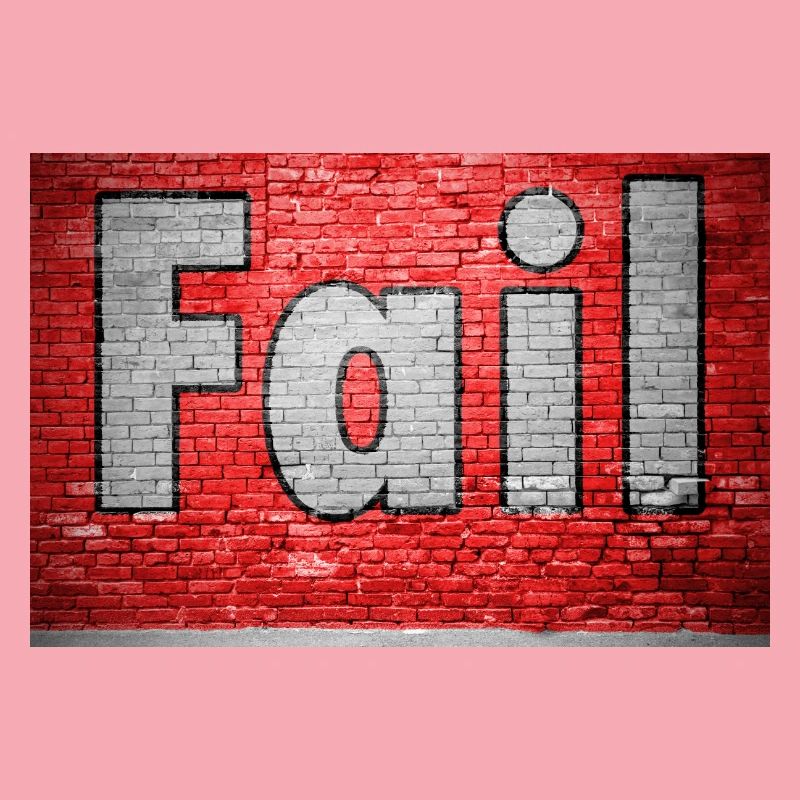 Fail Brick Wall Graffiti