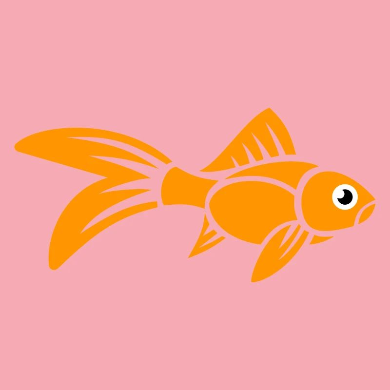 Stylized Goldfish