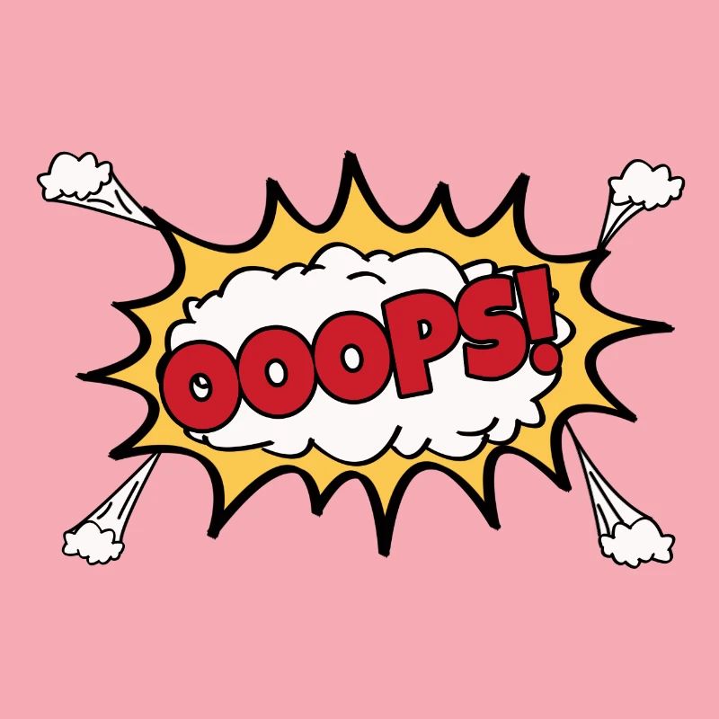 OOOPS Comic Graffiti