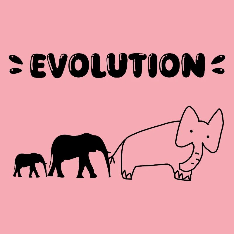 Elephant Evolution – Funny Stages of Evolution.