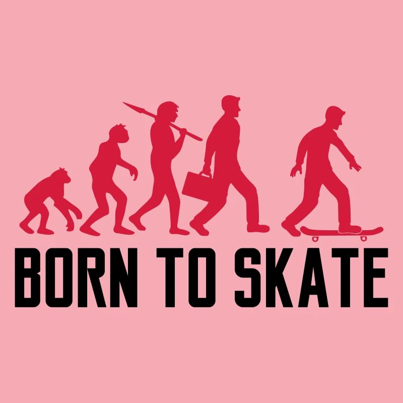 texte born to skate evolution brett skate skateboa