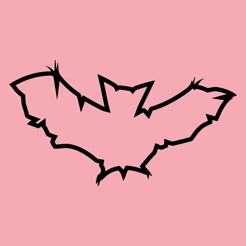 cool design pattern logo symbol bat bat lightning