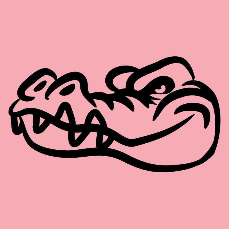 Crocodile funny evil