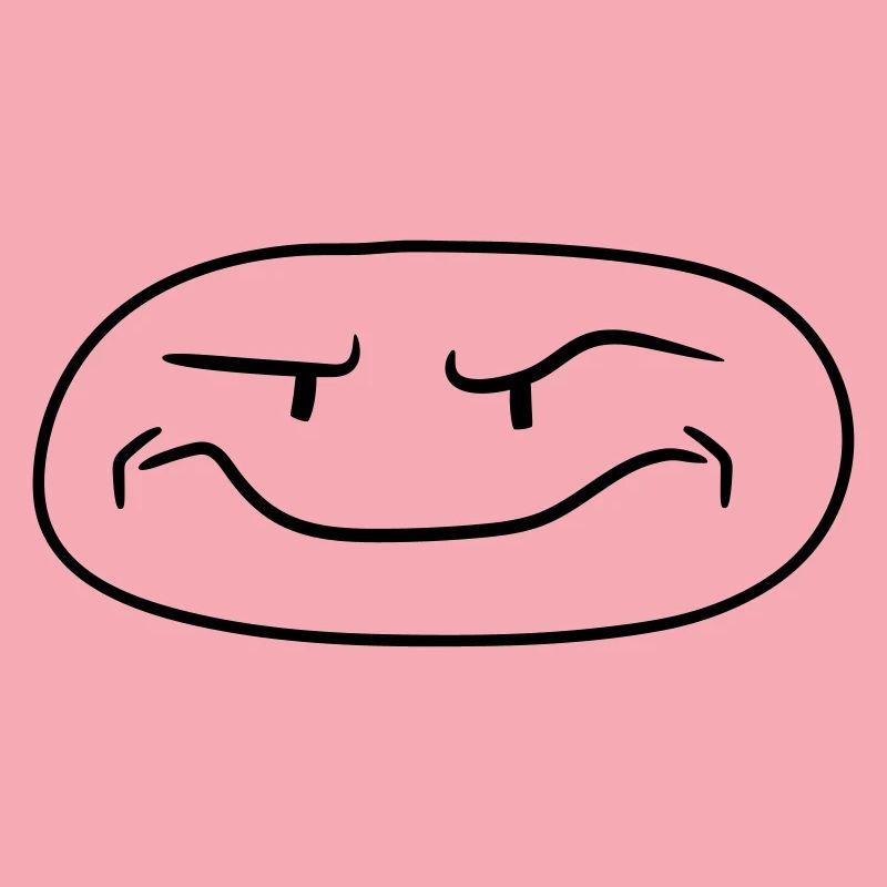 head funny face monster skeptical cool comic