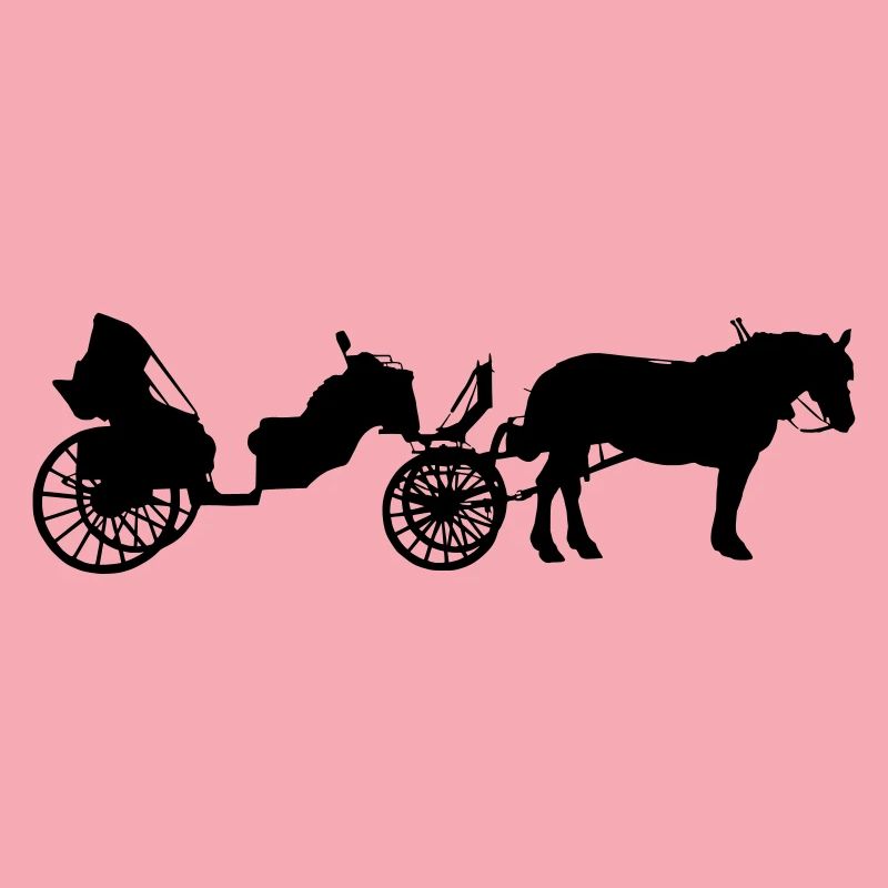 Calèche à cheval
