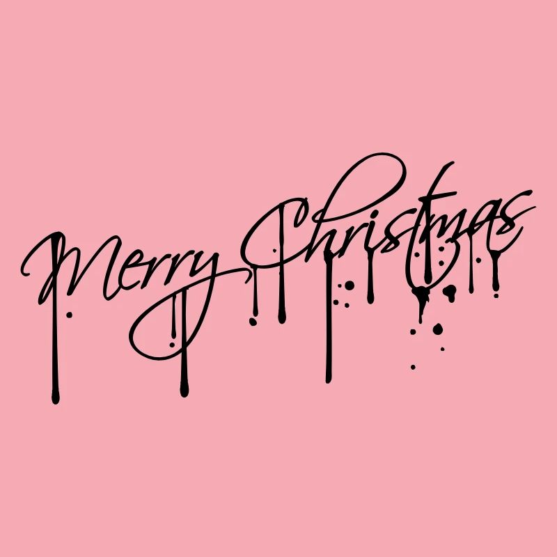 graffiti gouttes spray timbre joyeux noël blanc