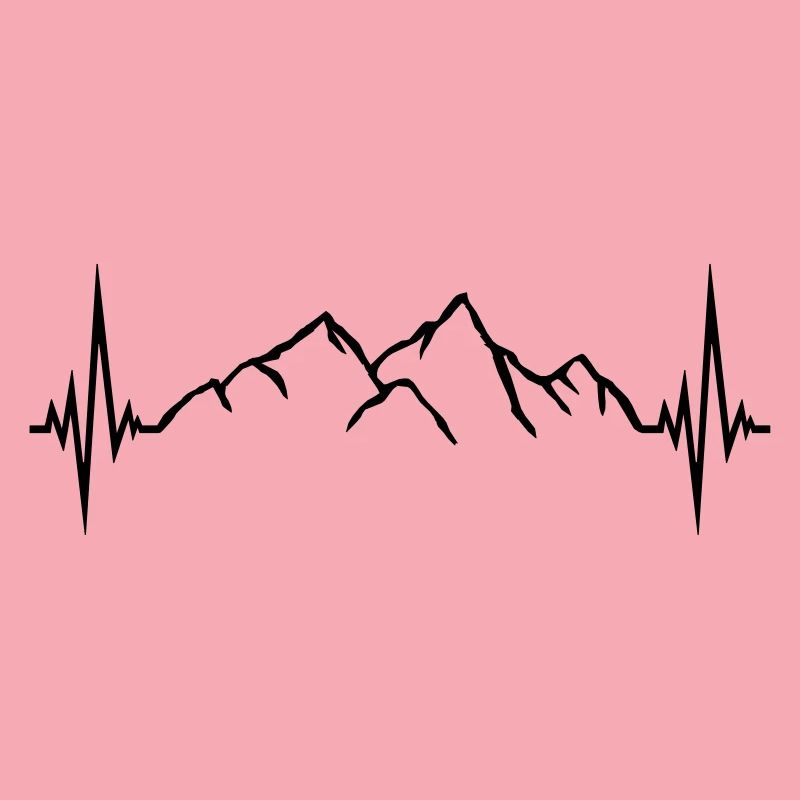 frequency pulse heartbeat mountains mountains excursion wan