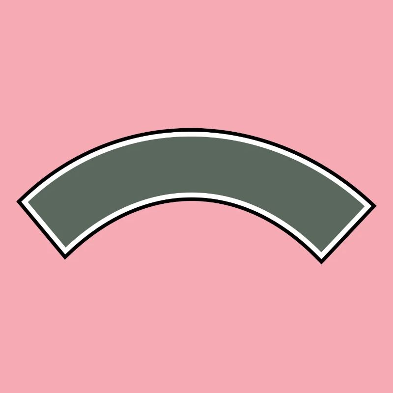 Banner bent flat