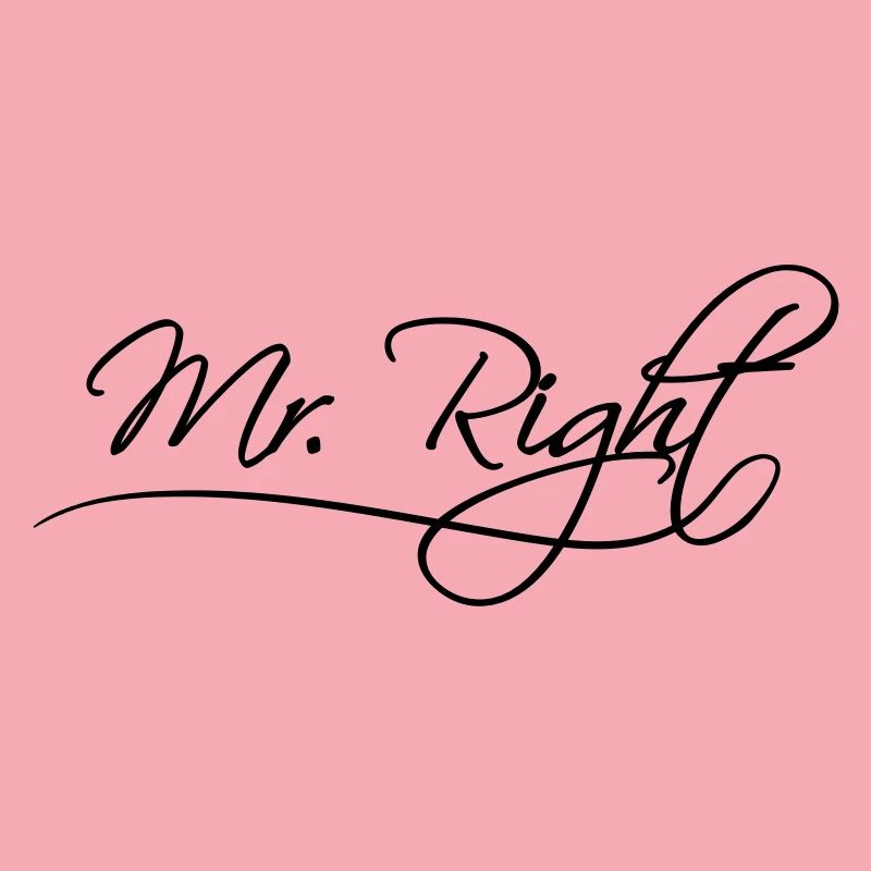 mr right bester ehemann husband text junggesellena