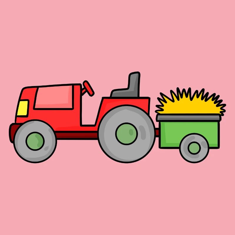 Tractor with trailer