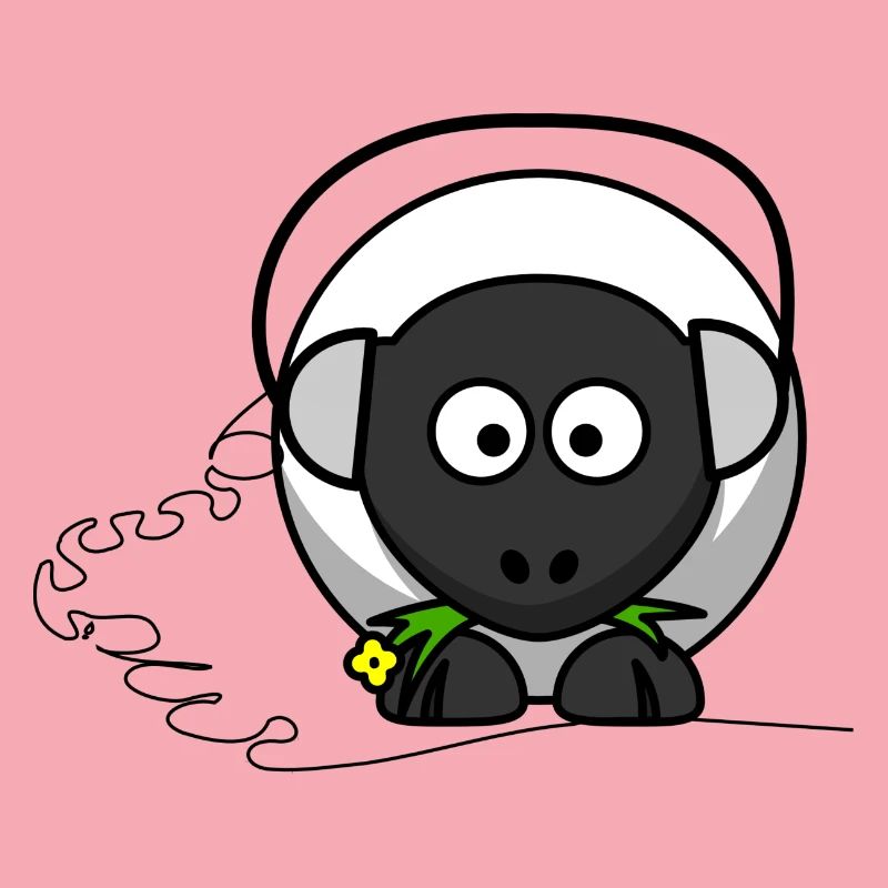 moutons drôle avec un casque