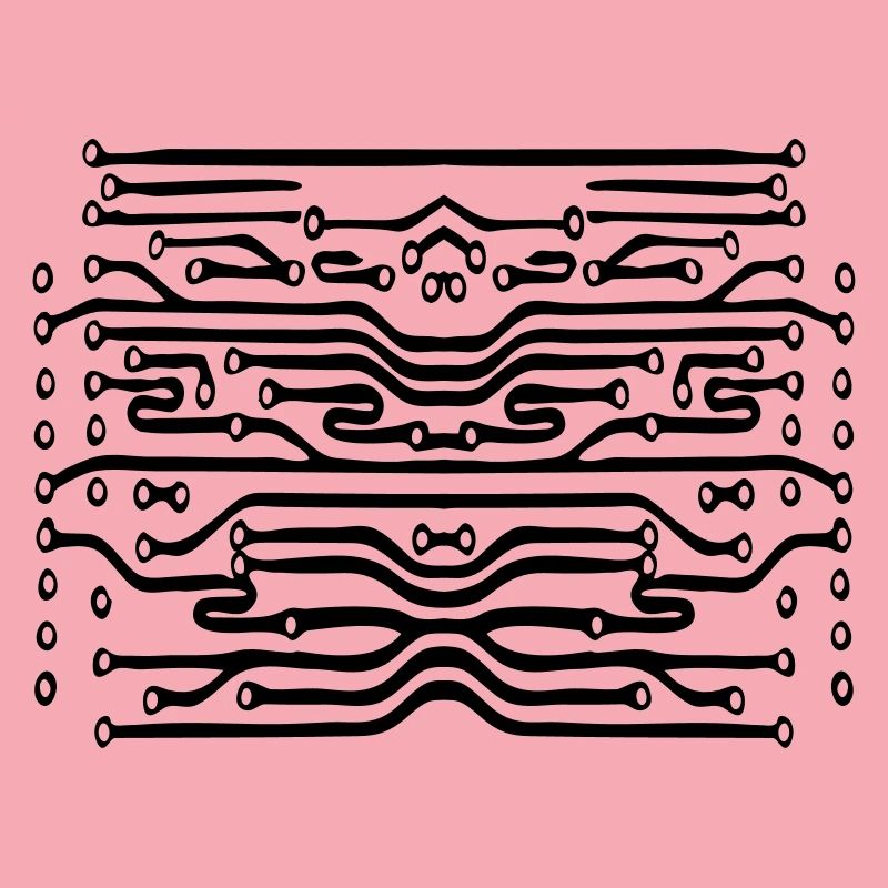 Design Pattern lignes de disque à puce lignes fraî