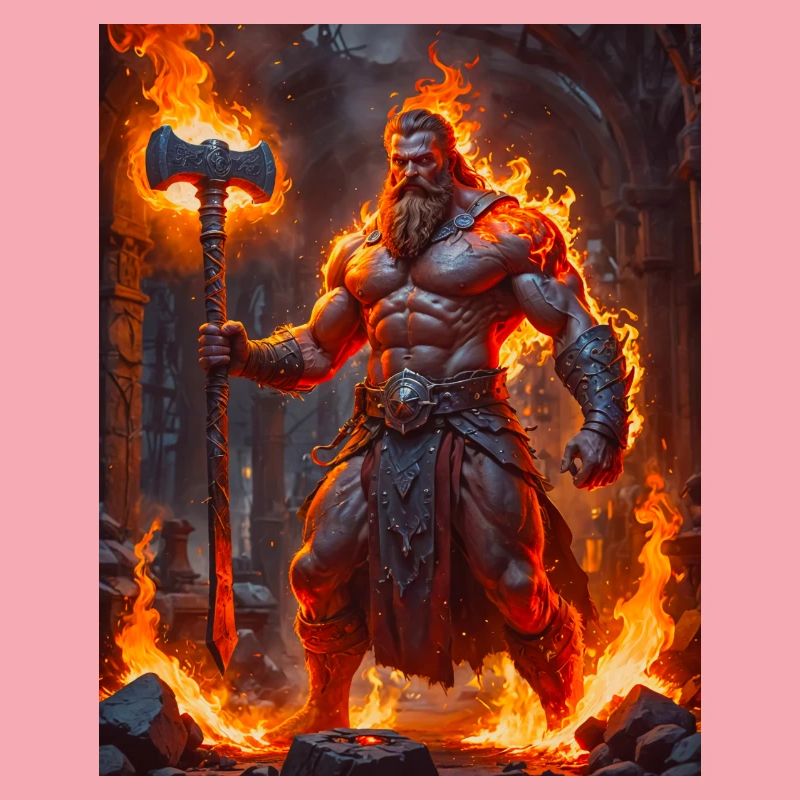 Svarog, dieu slave du feu, de la forge et du céleste