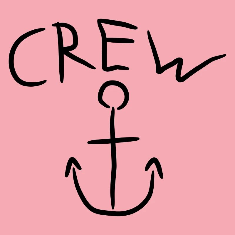 Crew Anchor Comic Logo